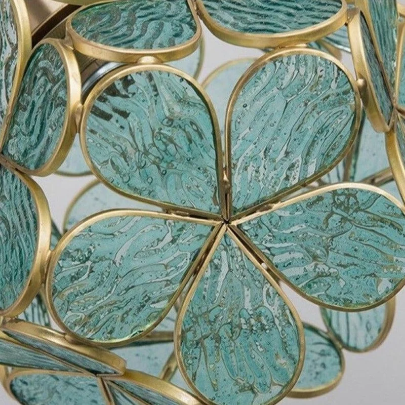 Lustre Globe En Verre