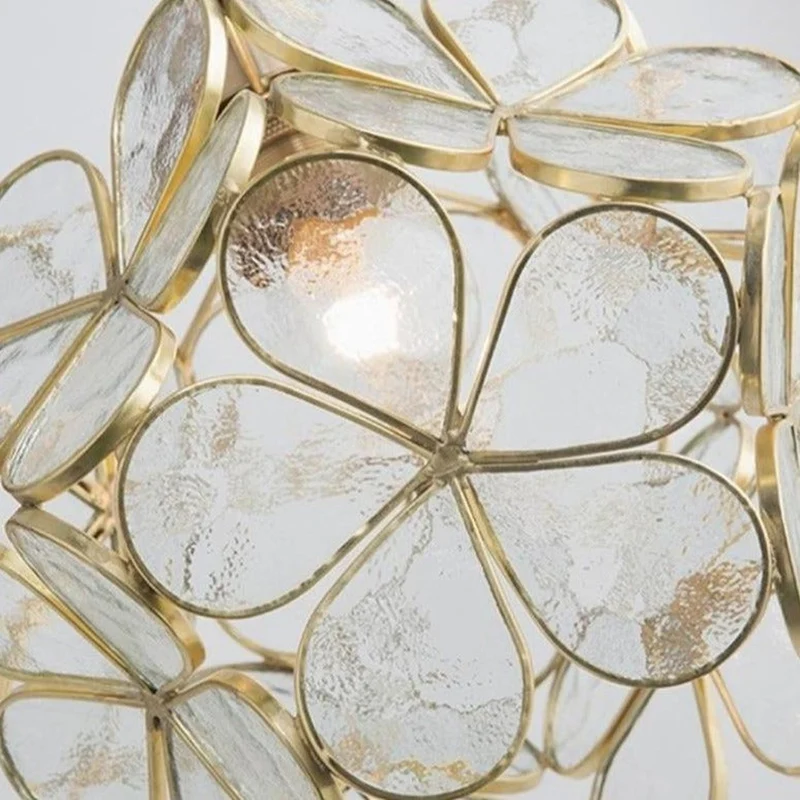 Lustre Globe En Verre