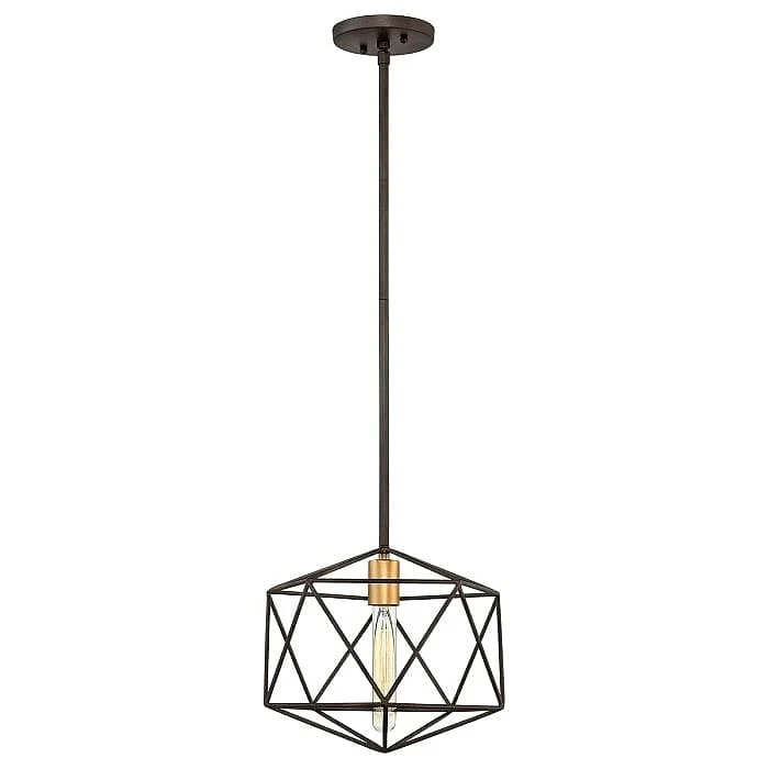 Lampe Suspension Noir Dore Chambre