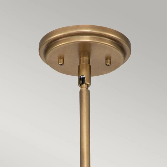 Lampe Suspension Bar Bronze Rétro pour Salon