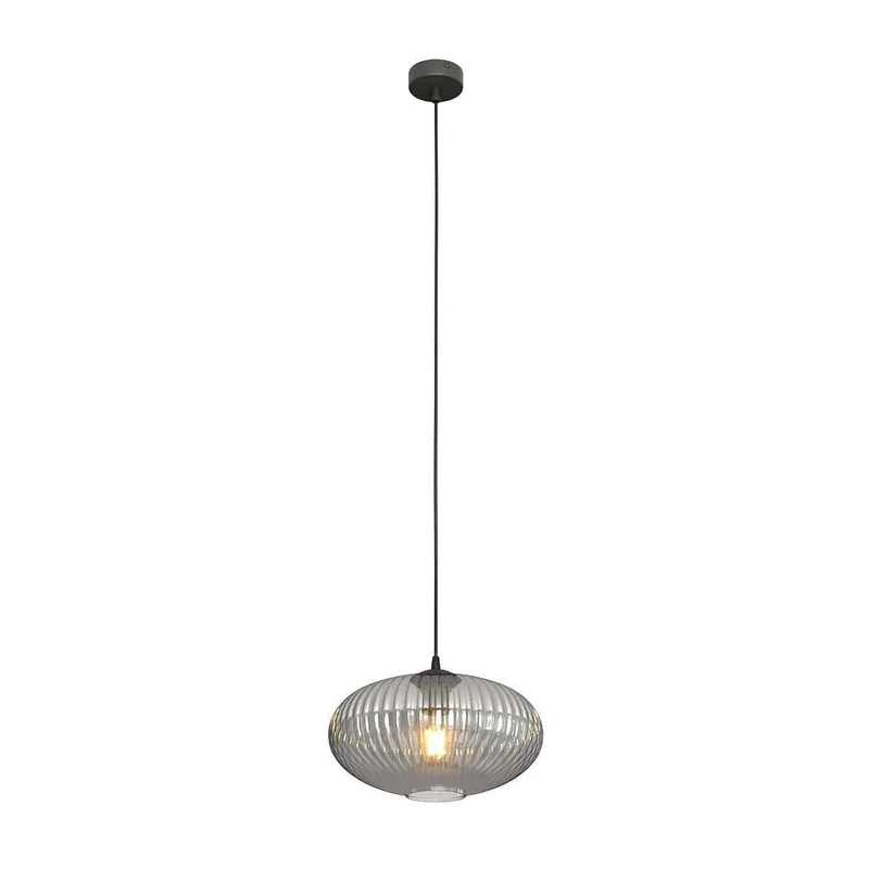 Suspension en verre noir Chambre