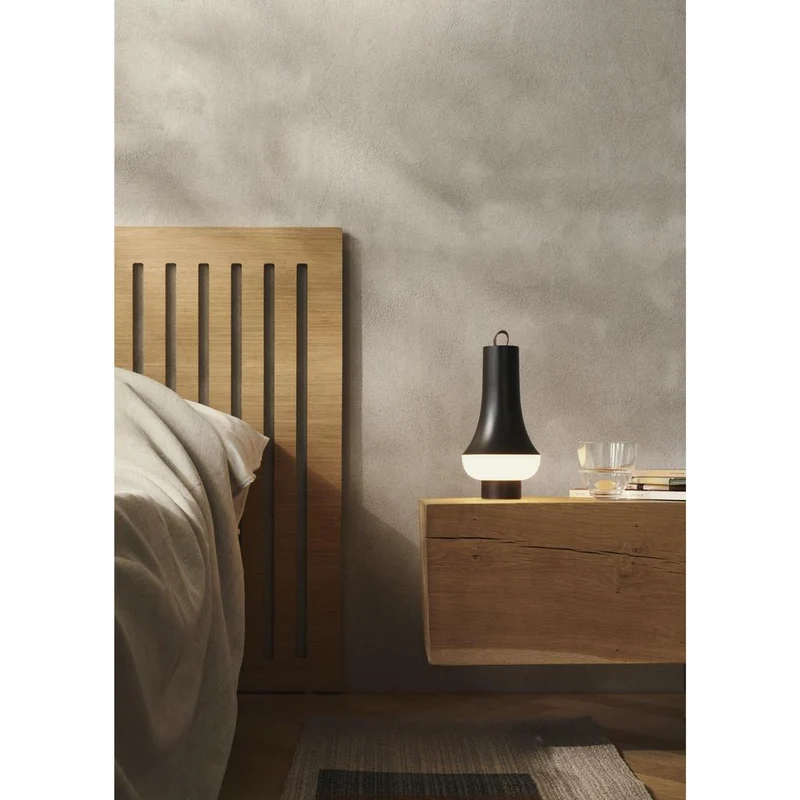 Tomoshi Portable - bordlampe - mørkebrun | Louis Poulsen