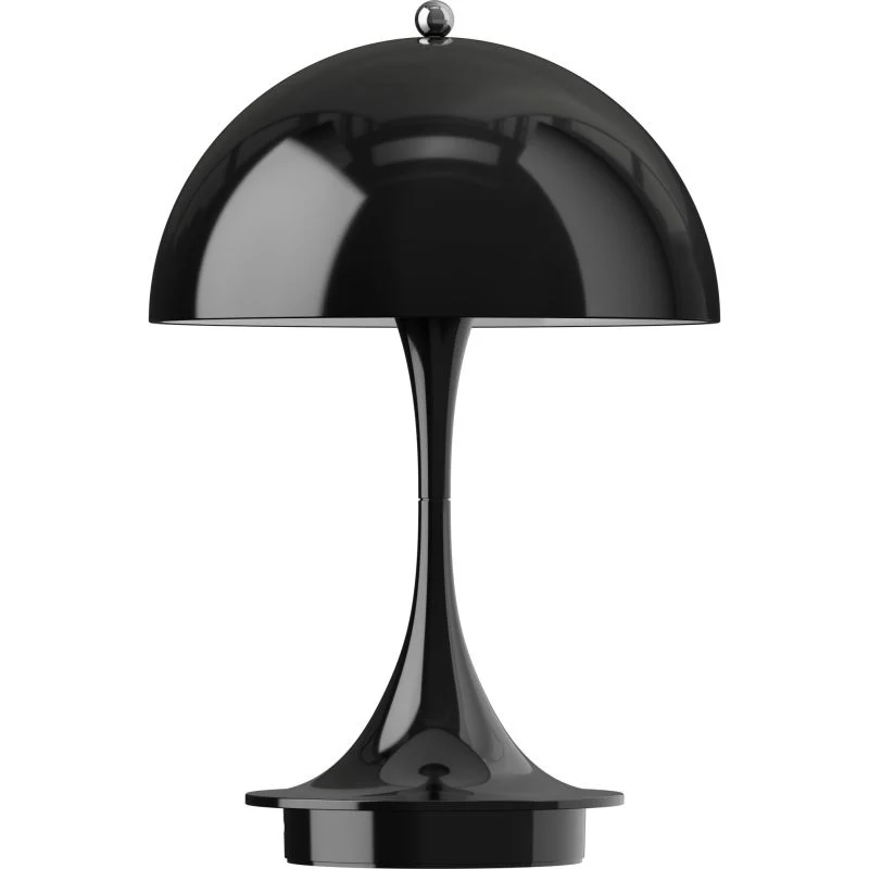 Panthella 160 - Portable V3 Bordlampe - Opaque Sort | Louis Poulsen