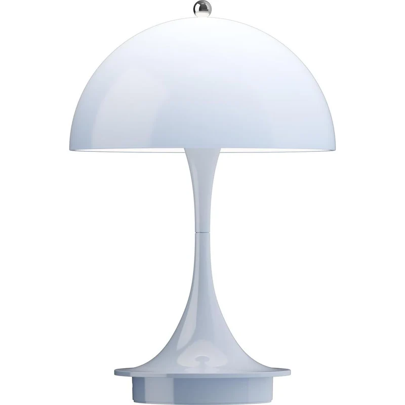 Panthella 160 - Portable V3 Bordlampe - OPAL PALE BLÅ