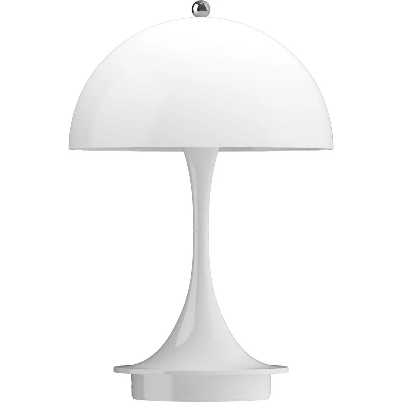 Panthella 160 - Portable V3 Bordlampe - Opal Hvid | Louis Poulsen