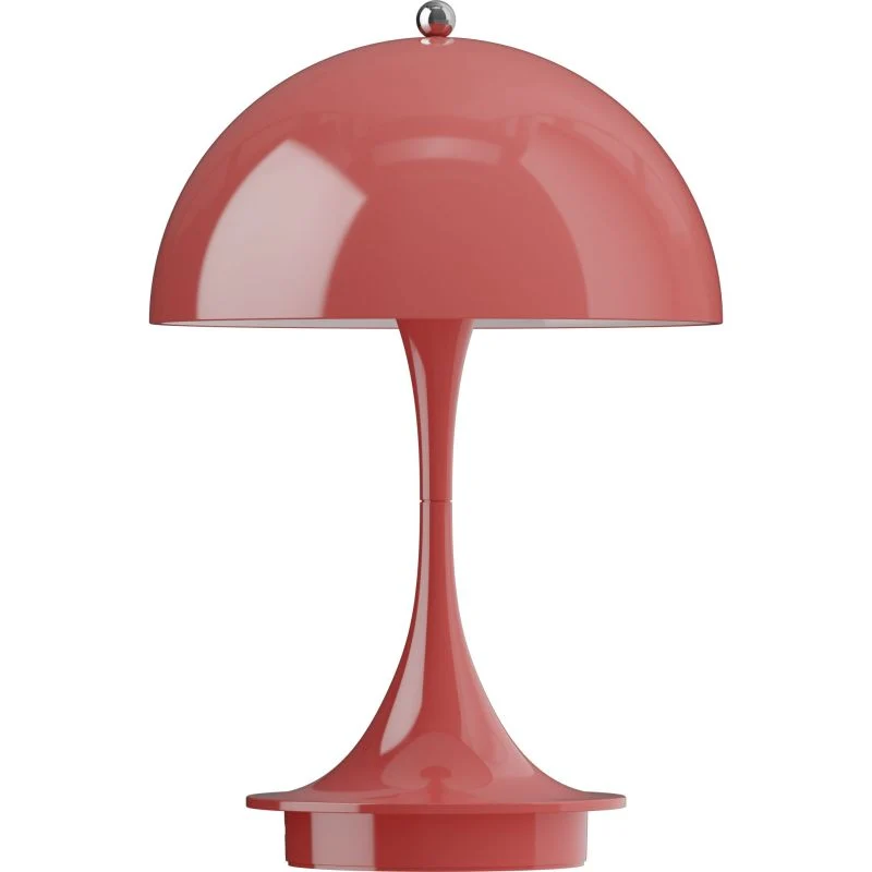 Panthella 160 - Portable V3 Bordlampe - Coral, genoplæselig mini-portabel lampe