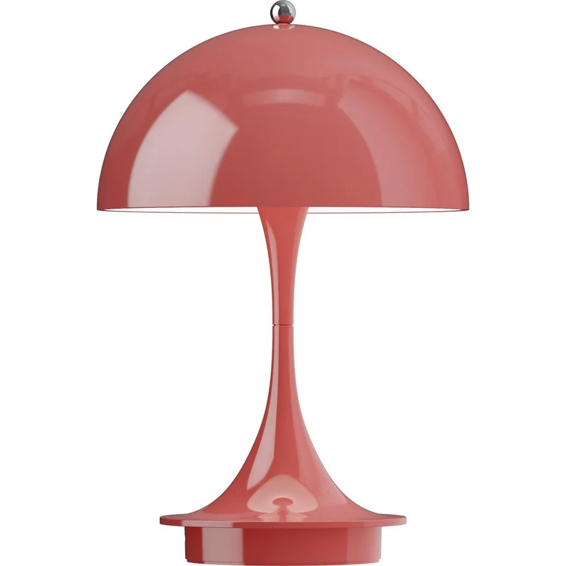 Panthella 160 - Portable V3 Bordlampe - Coral, genoplæselig mini-portabel lampe