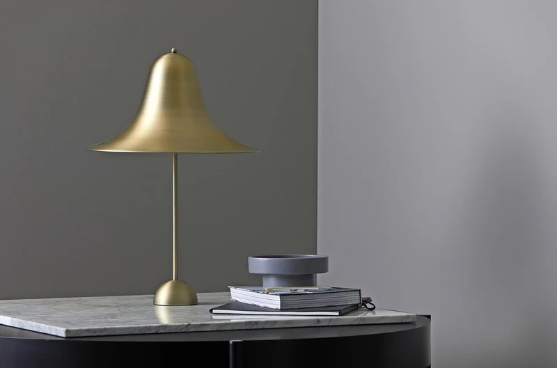 Pantop Bordlampe - Antik Messing | Verpan / Verner Panton