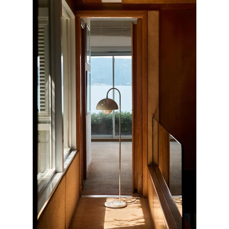 FLOWERPOT VP12 - GULVLAMPE - GREY BEIGE