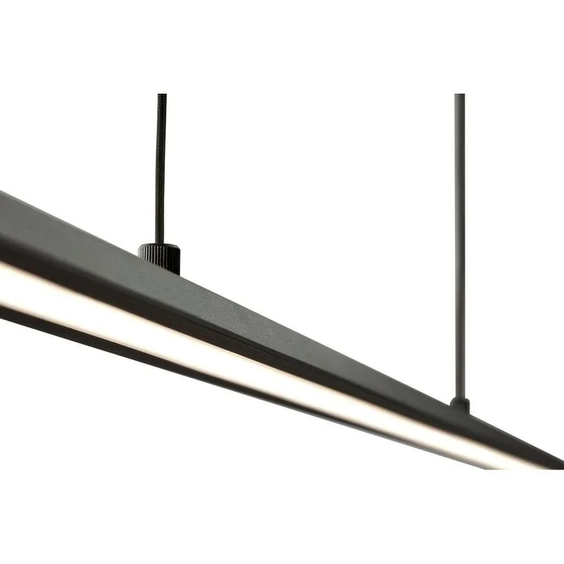 SLIM LANGBORDSPENDEL L180 SORT LED