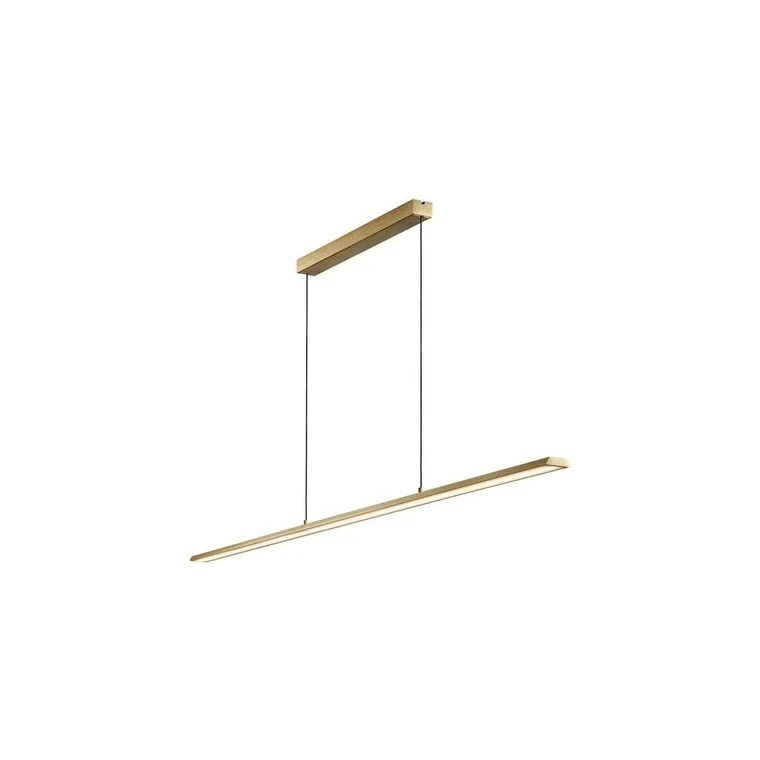SLIM LANGBORDSPENDEL L180 MESSING LED