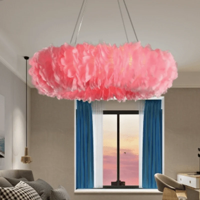 Lustre Plume Rose Pale