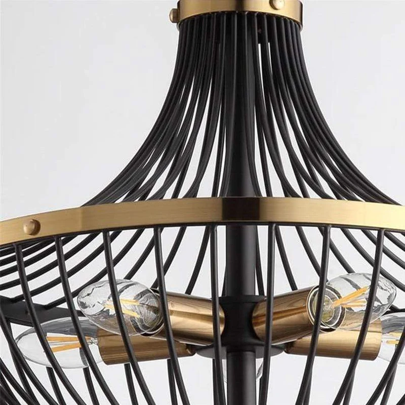 Lustre Fer Noir