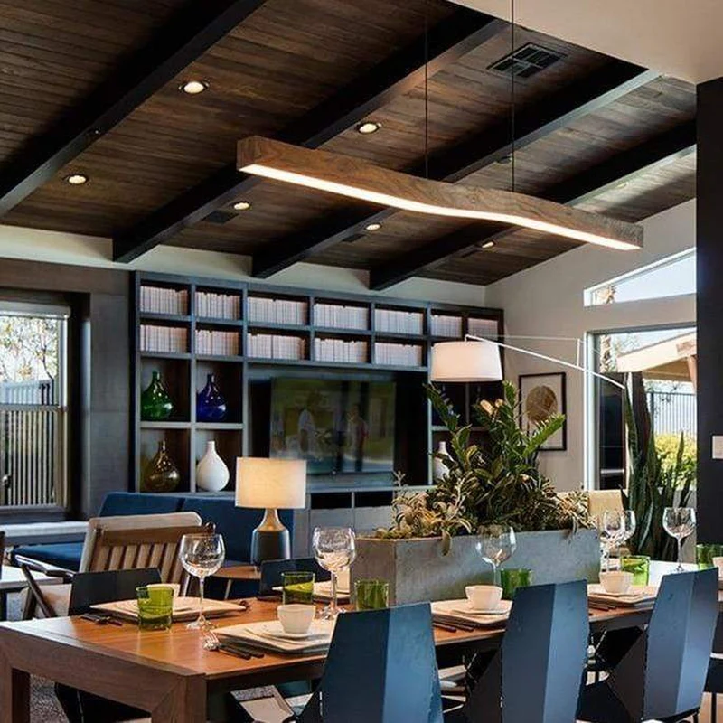 Lustre En Bois