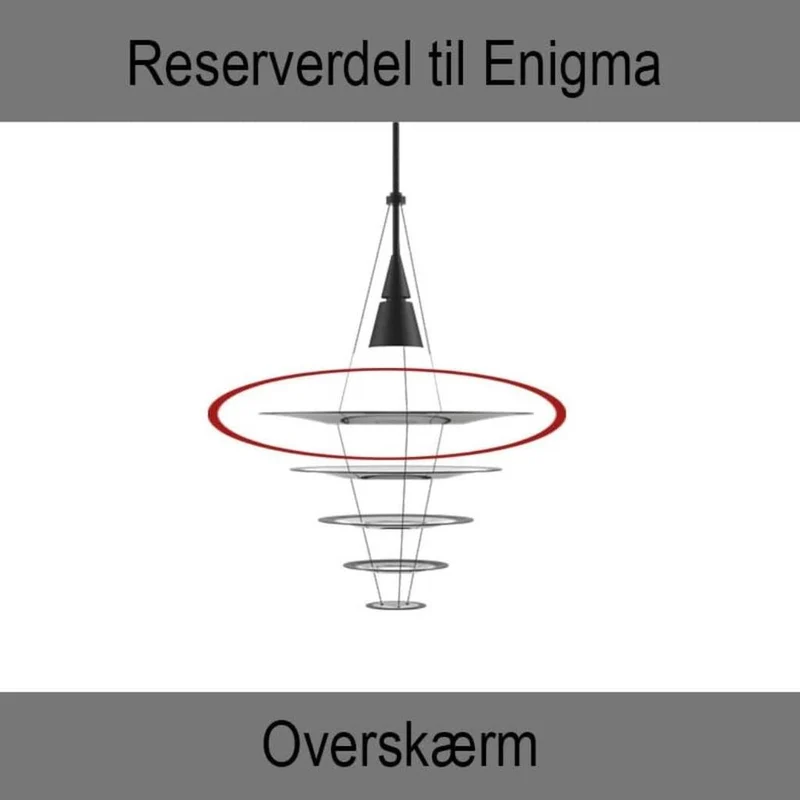 Enigma Overskærm Ø680 - Louis Poulsen