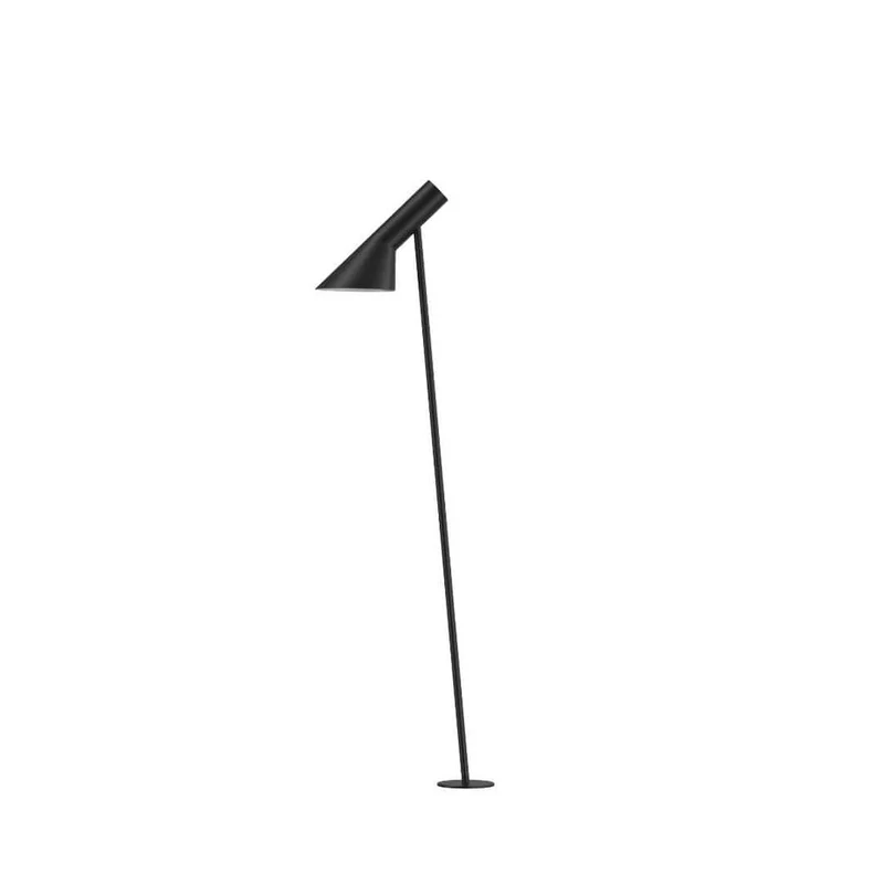 AJ Garden - Udendørslampe Lang Pullert - Sort 2700 K - Anker + Adapter