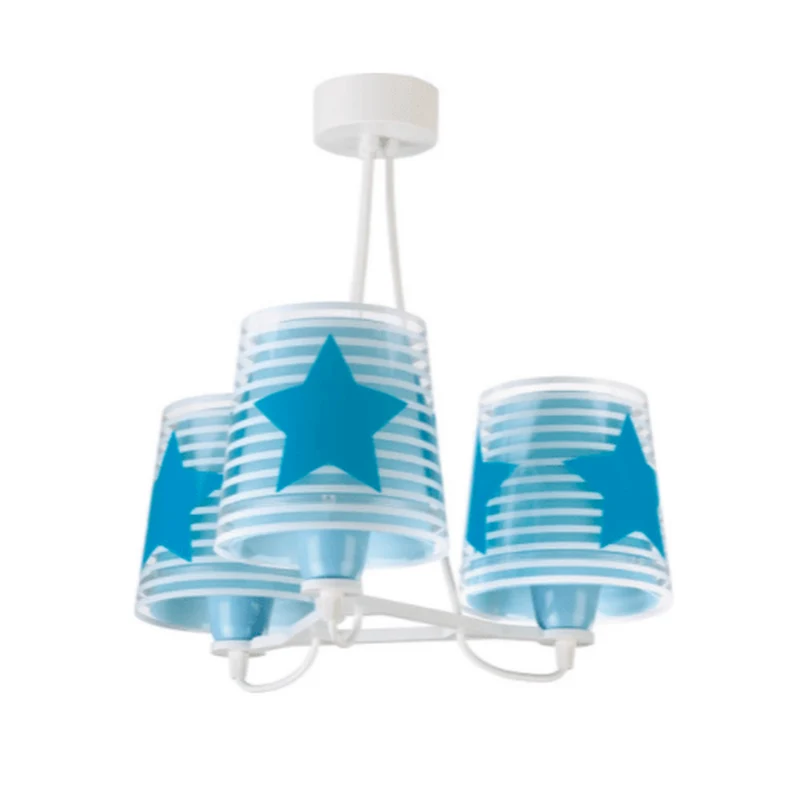 Lustre Chambre Bleu