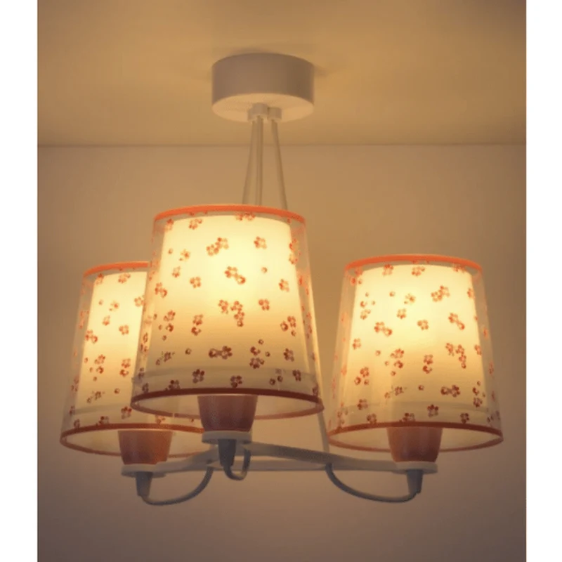 Lustre Rose Chambre