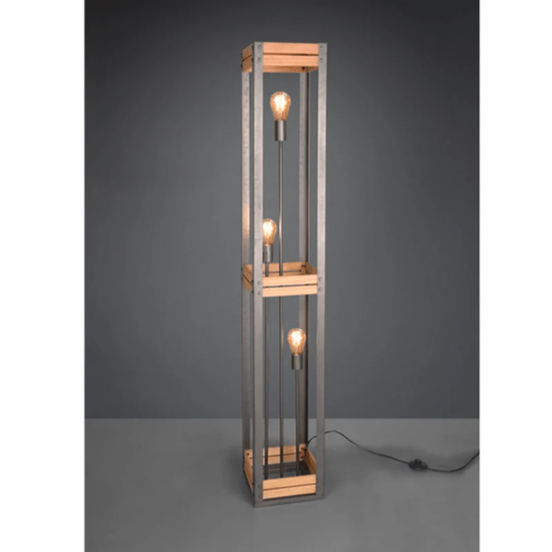 Lampadaire Bois Naturel