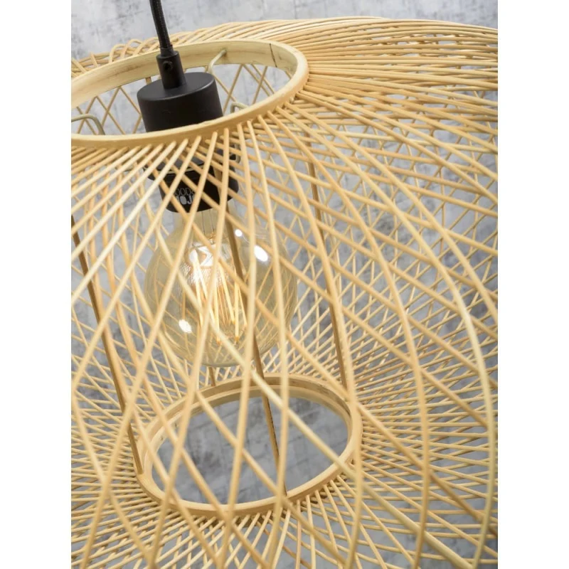 Lampadaire Rotin