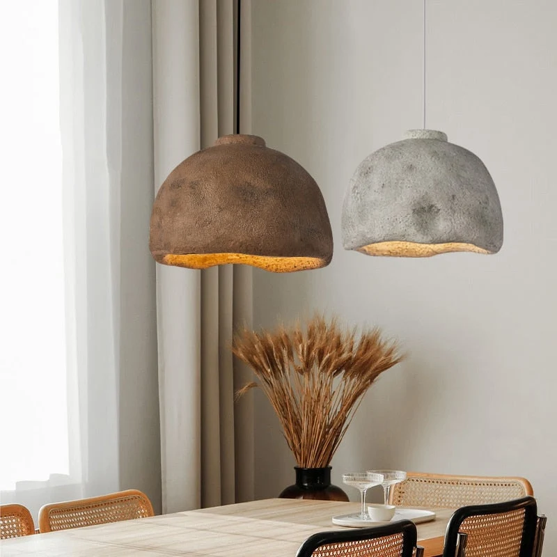 Luminaire suspendu marron ~ SABI