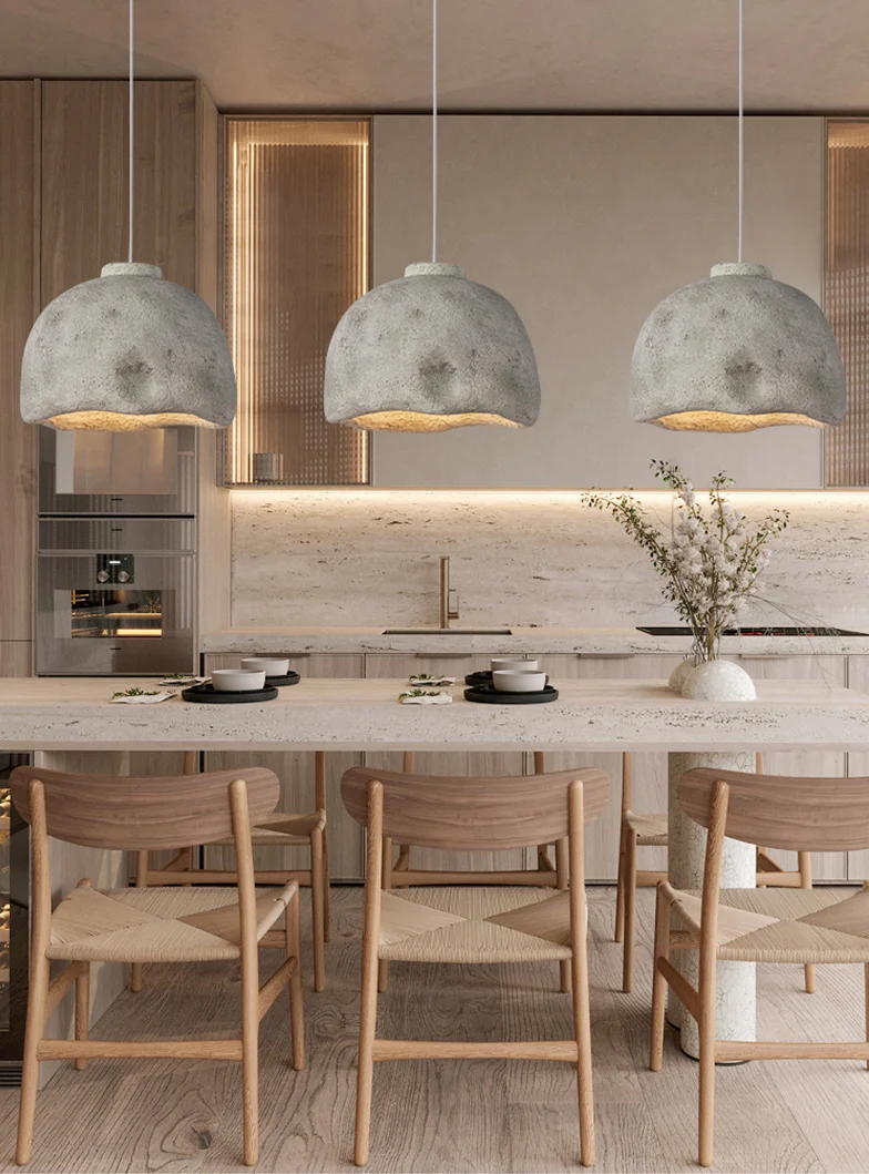 Luminaire suspendu gris ~ SABI