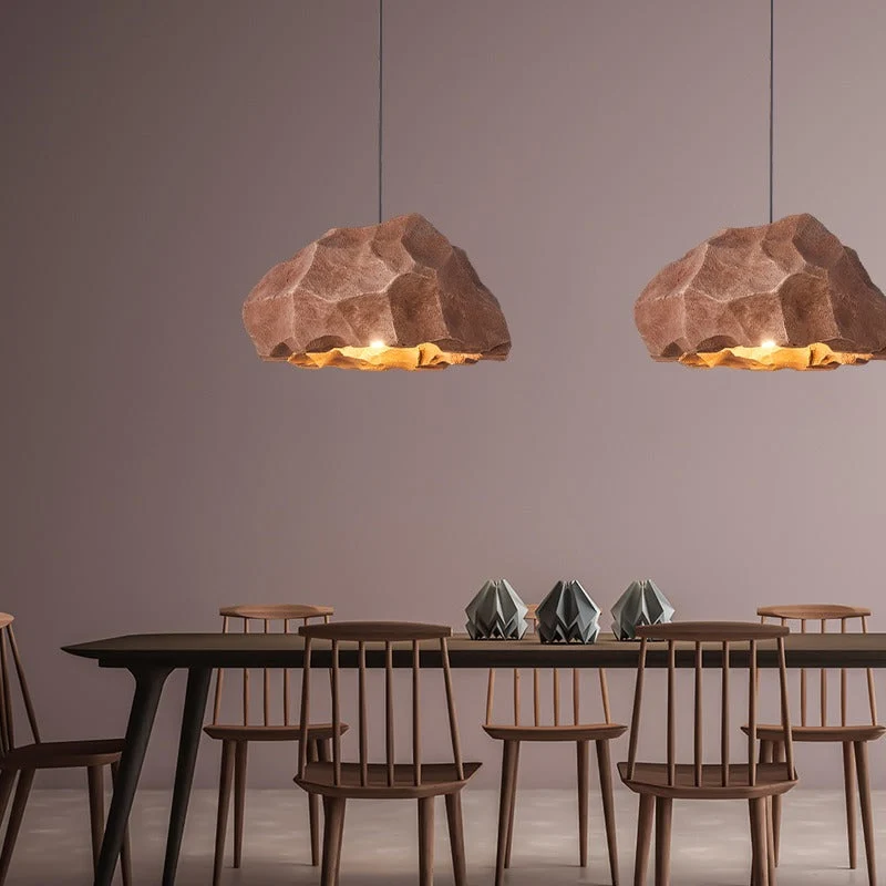 Luminaire suspendu terracotta ~ THE ROCK