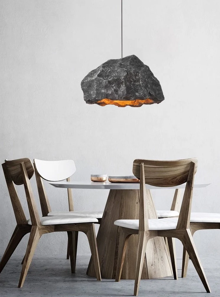 Luminaire suspendu noir ~ THE ROCK