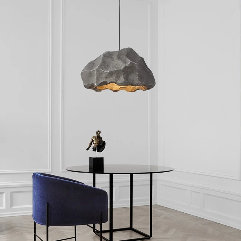 Luminaire suspendu gris ~ THE ROCK