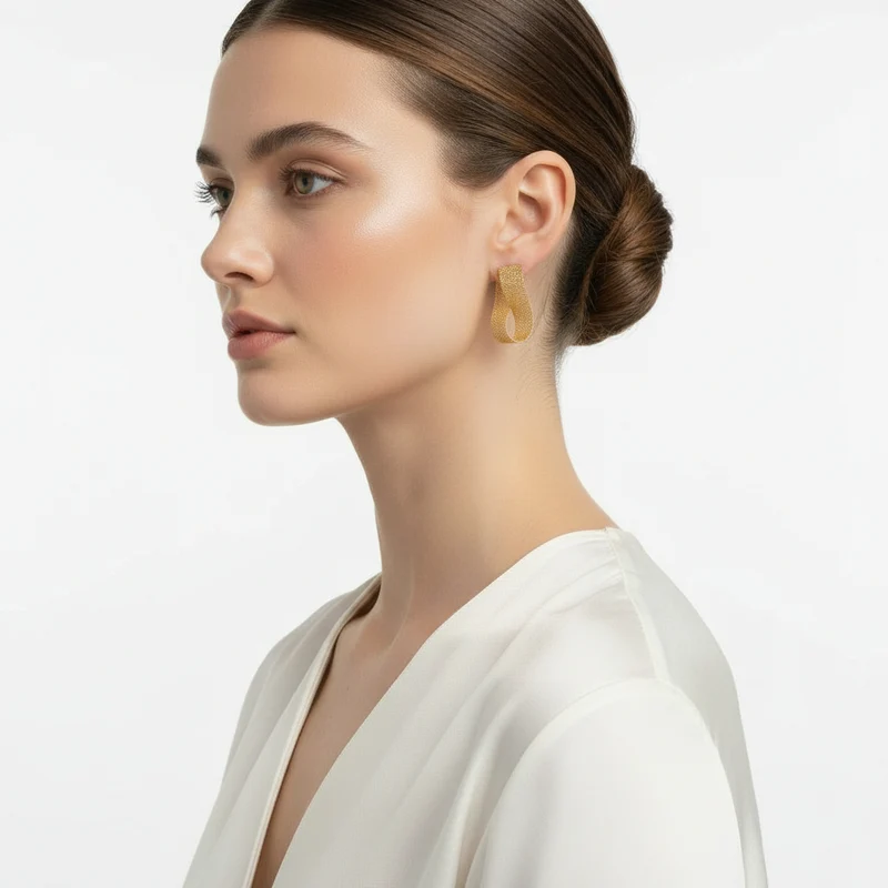 Boucle d'oreille Infini ∞