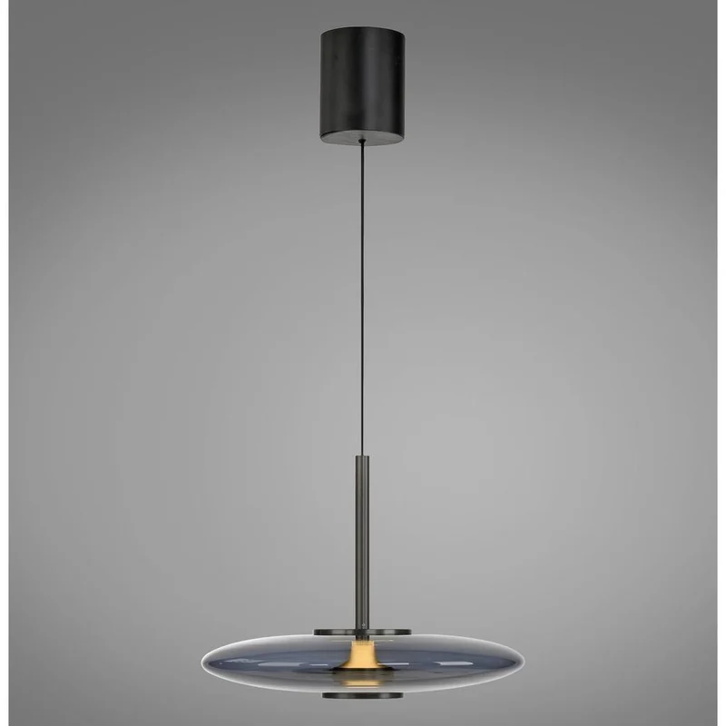 PURE E-VITRUM PENDEL Ø45 RØGFARVET GLAS
