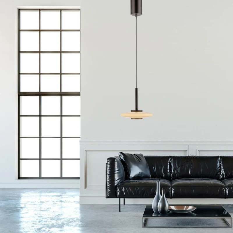 PURE VITRUM PENDEL Ø22 MÆLKEHVIDT GLAS