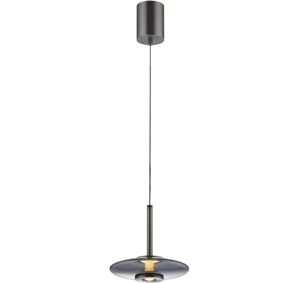 PURE VITRUM PENDEL Ø22 RØGFARVET GLAS