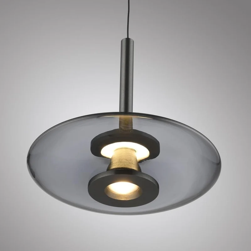 PURE VITRUM PENDEL Ø22 RØGFARVET GLAS