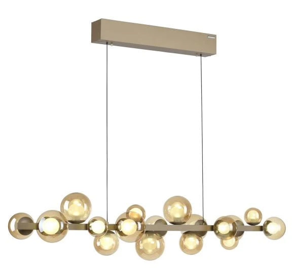 PURE E-POPUP LANGBORDSPENDEL 115 CM GLAS CHAMPAGNE