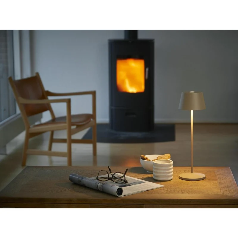 Modi Transportabel Bordlampe Grey Beige - Loom Design