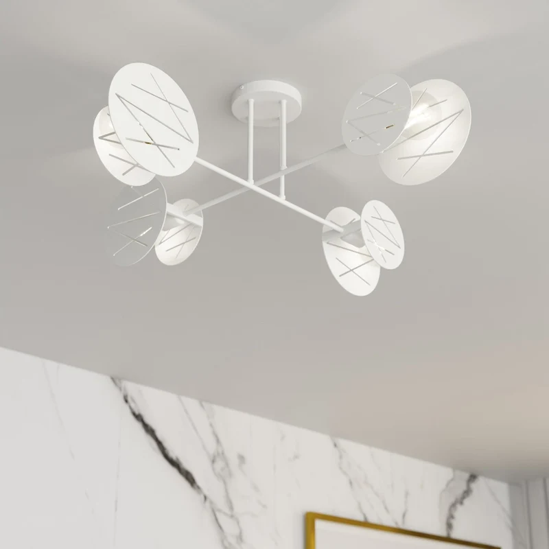 Luminaire plafonnier blanc pour Salle a Manger