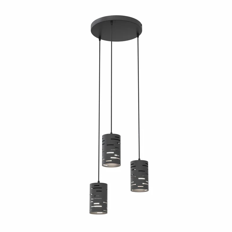 Suspension moderne noire Salon