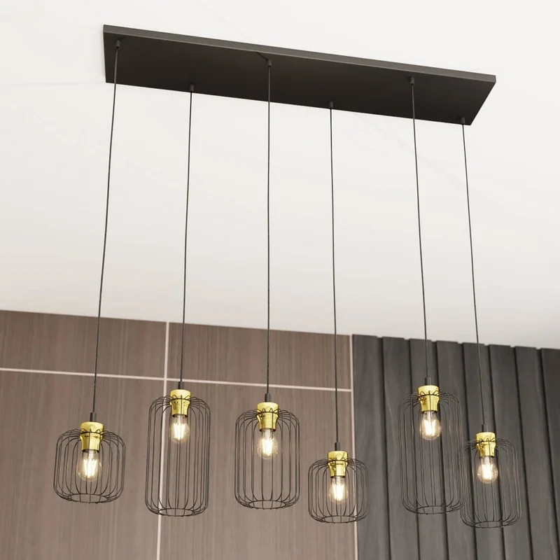 Grande Suspension Salle a Manger noir