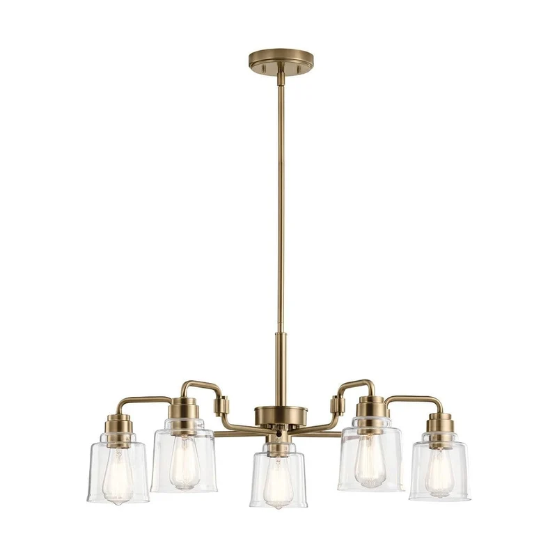 Lustre dore baroque Chambre