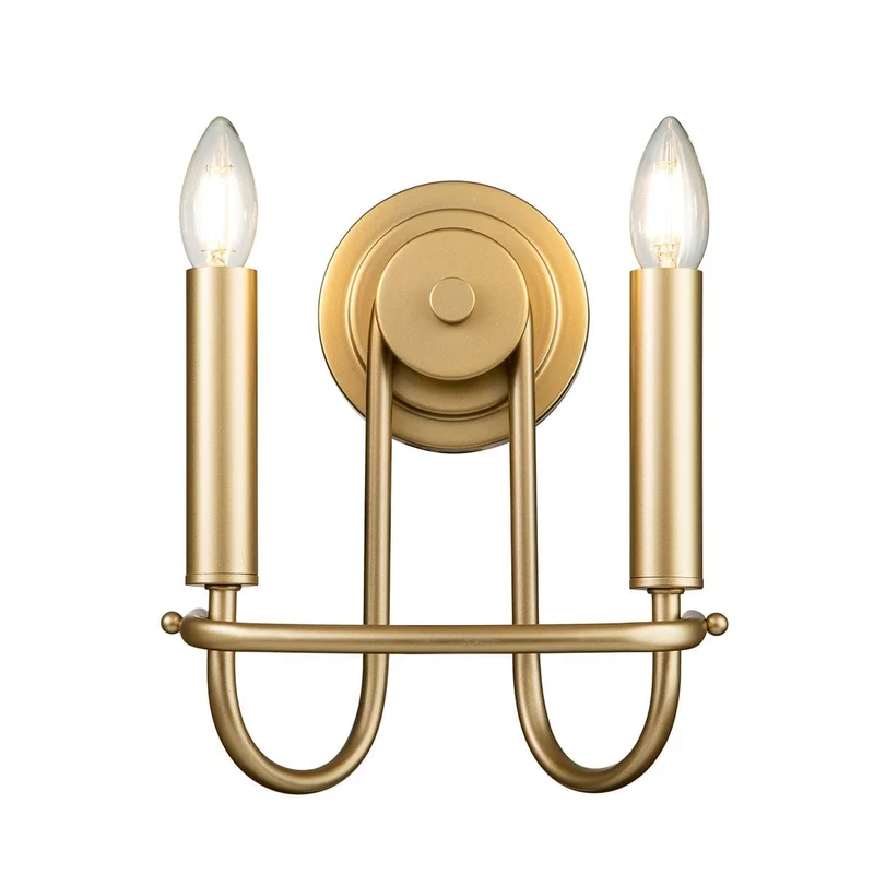 Applique murale Doree Double Chandelier