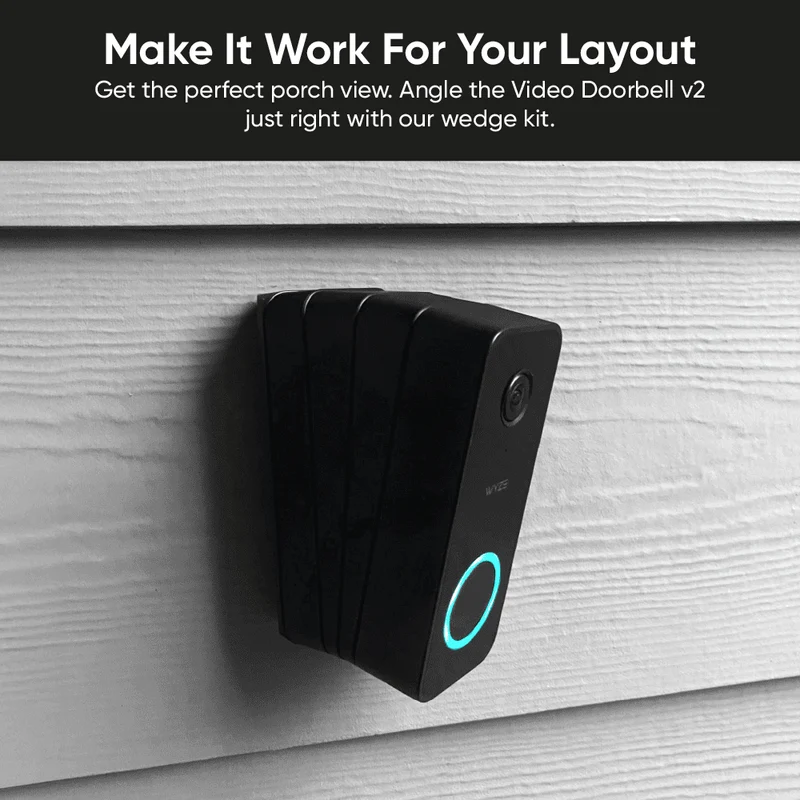 Wyze Video Doorbell v2 Wedge Kit