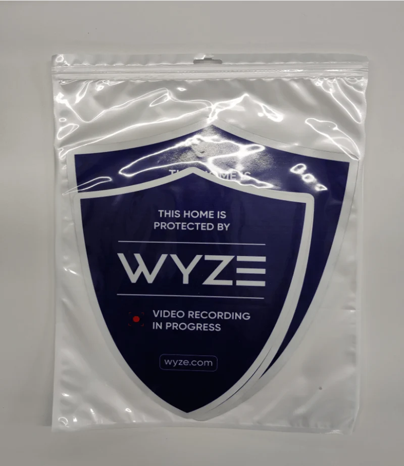 Wyze Security Reflective Sticker