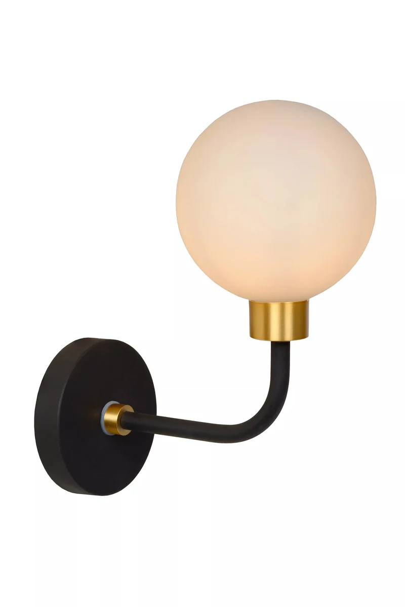 Lampe murale noir salle de bain