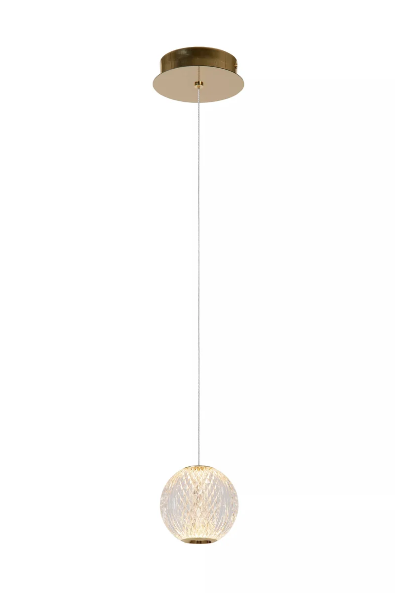Suspension LED Verre Chambre