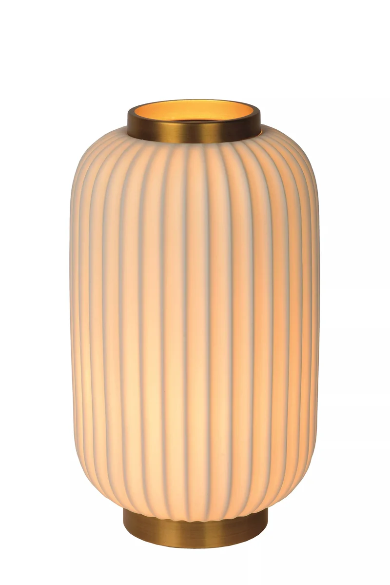 Suspensions lanternes blanc pour Salon