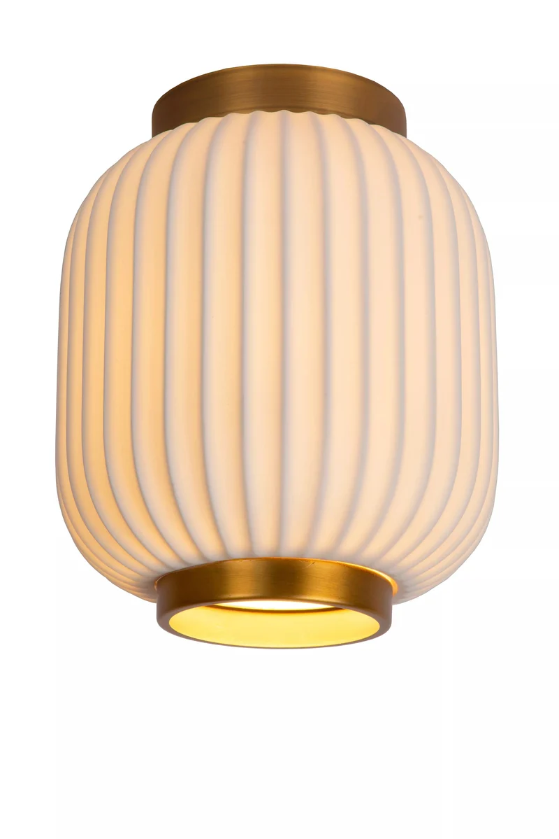 Suspensions lanternes blanc pour Salon