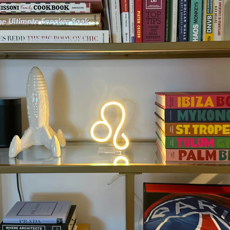 Lion, signe en néon LED
