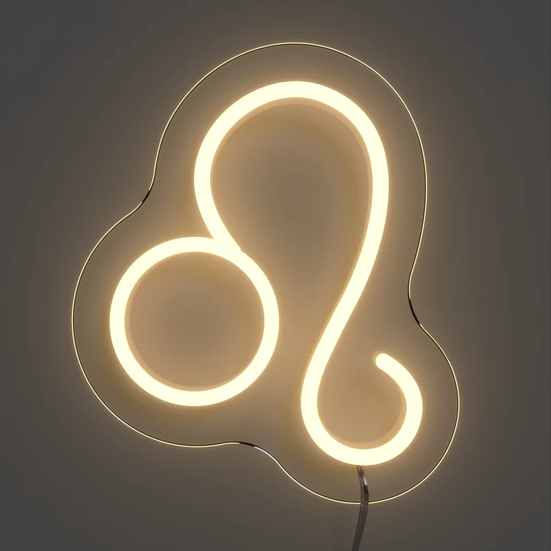 Lion, signe en néon LED