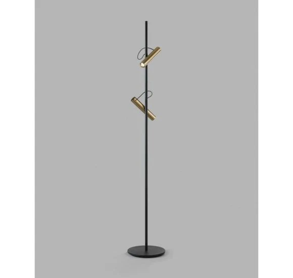 SPIRIT F1 GULVLAMPE MESSING LED DÆMP